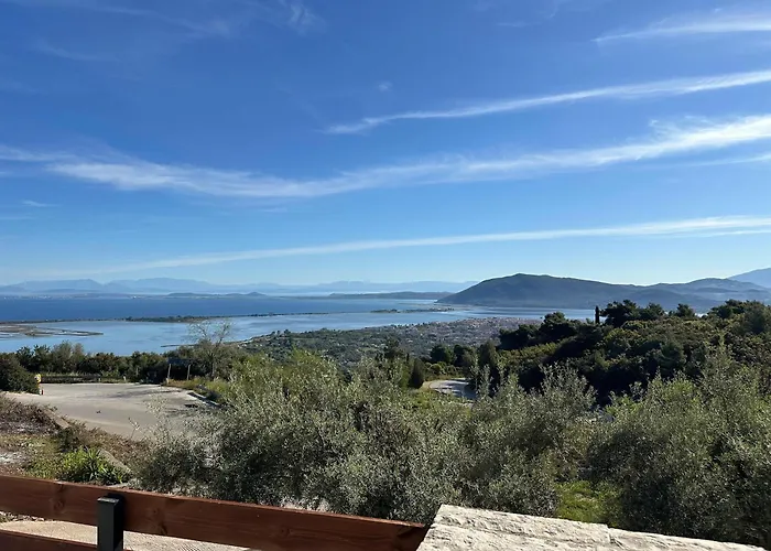 Eris - Amazing View In Lefkada 公寓 Frínion